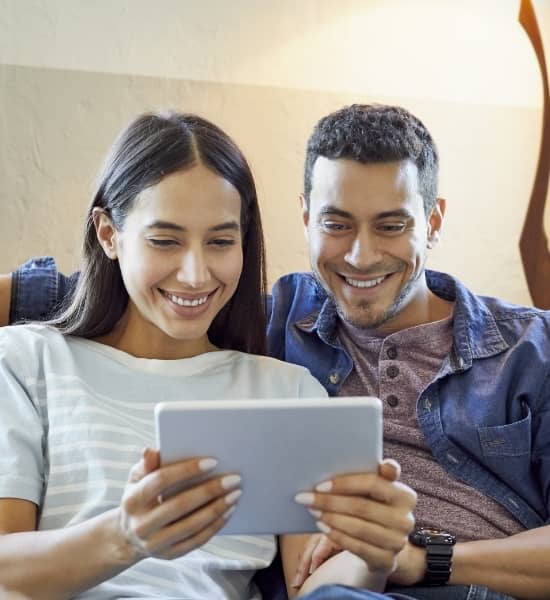 a couple reviewing reimbursing themselves for an HSA purchase