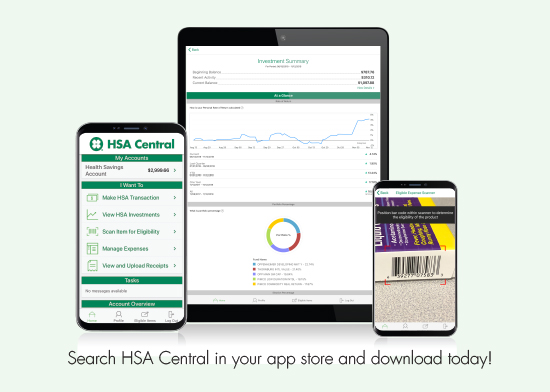 HSA App on different devices